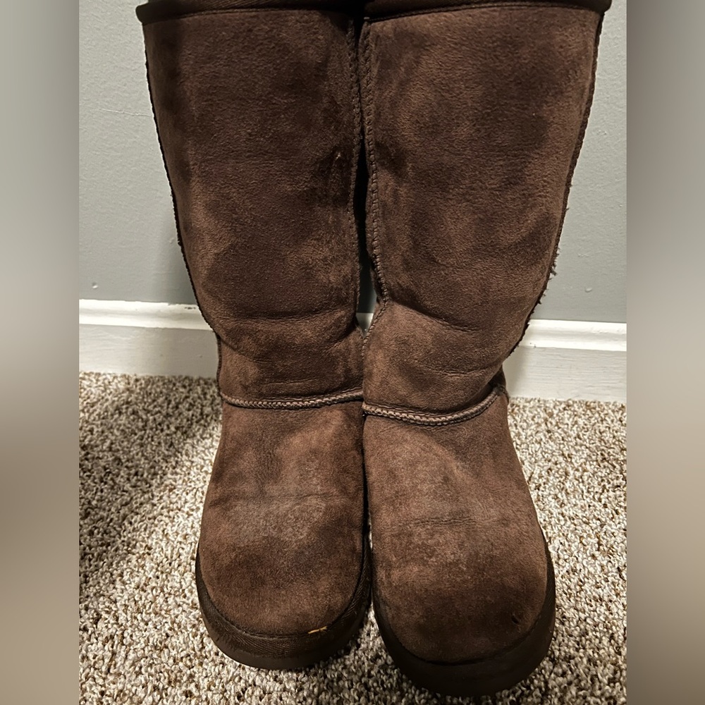 Chocolate Ugg tall boots